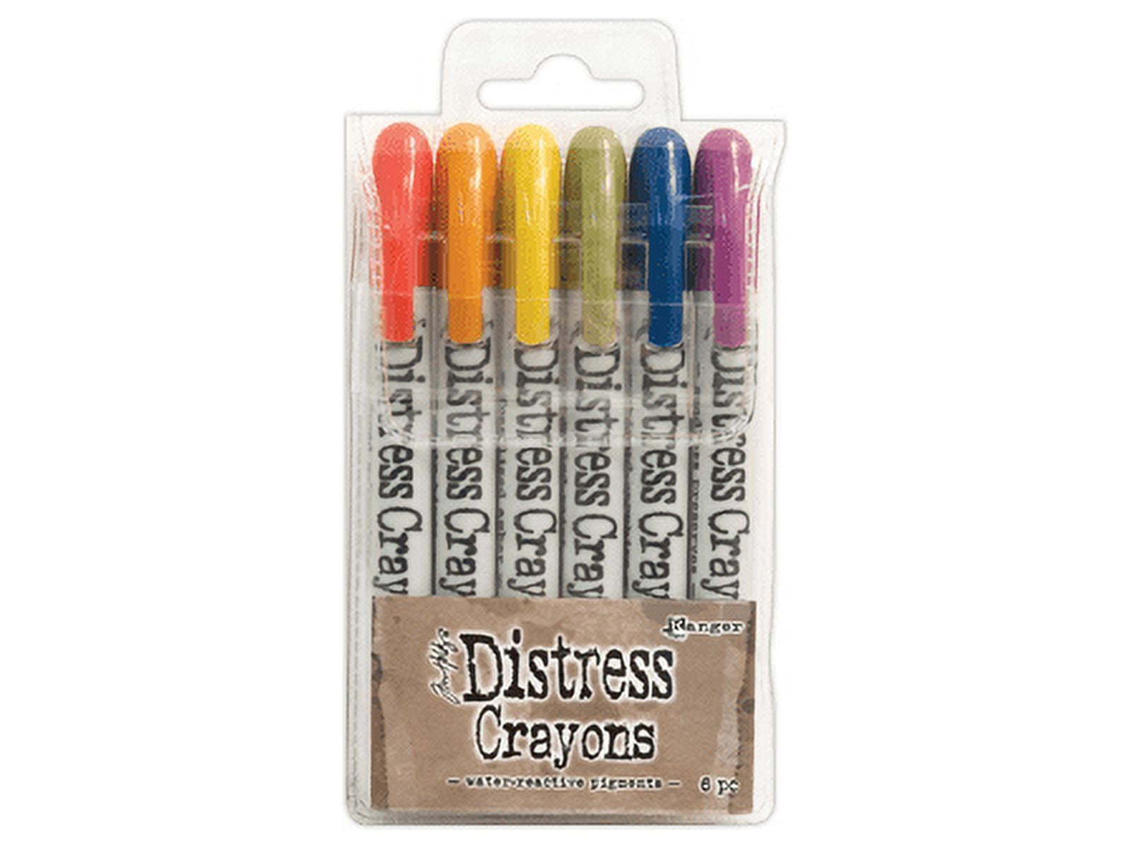 Tim Holtz Distress Crayons - Set 1, Brights