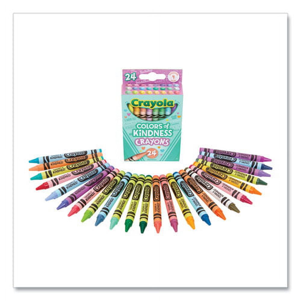 Colors of Kindness Crayons, Assorted, 24/Pack | Bundle of 2 Packs