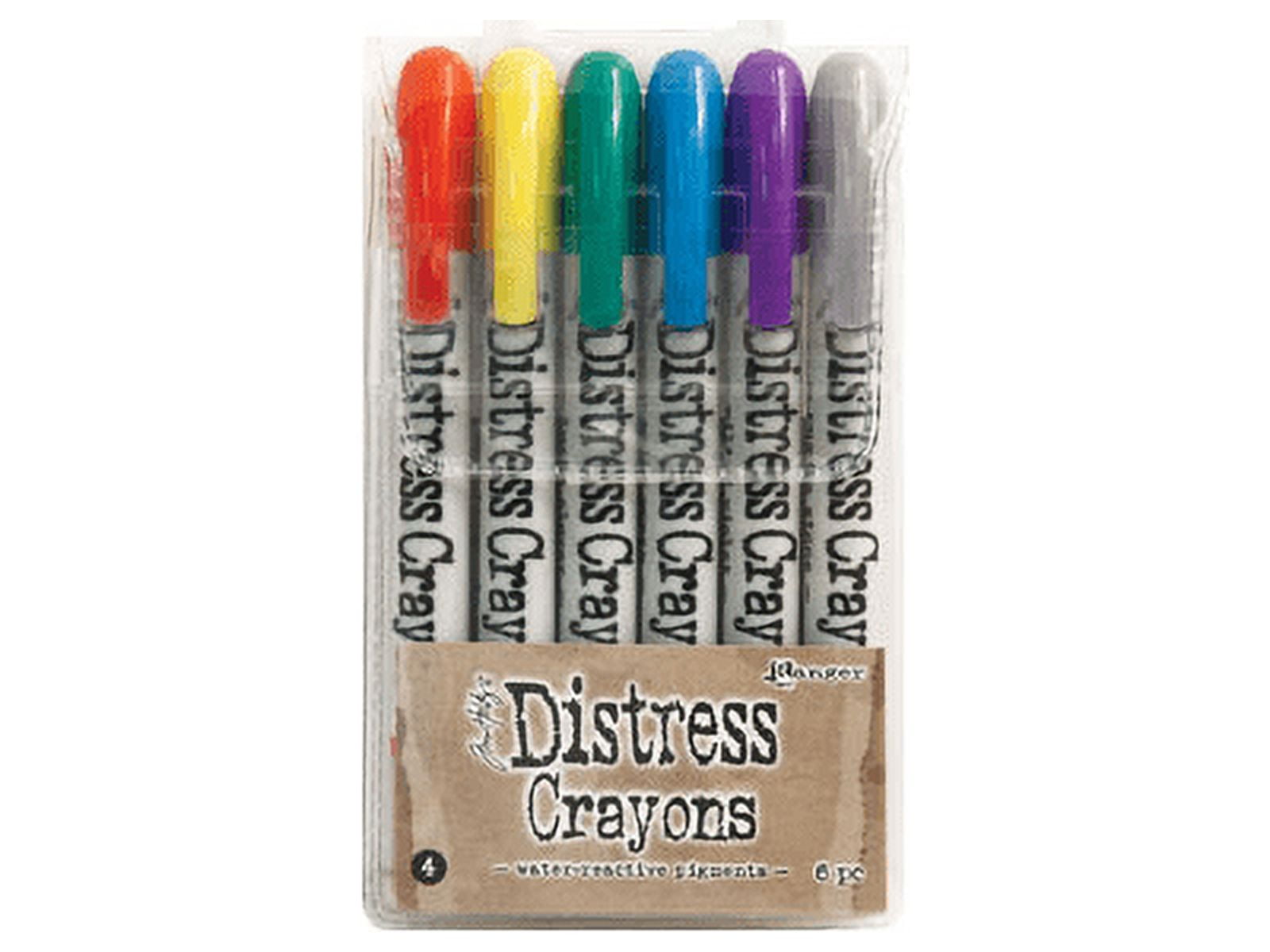 Tim Holtz Distress Crayons - Set 1, Brights