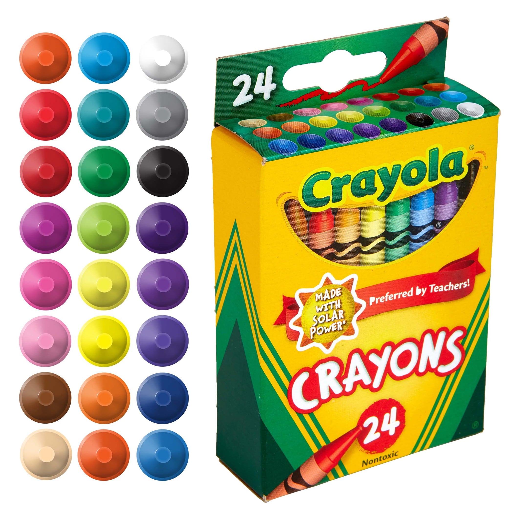 Crayola Crayons 24 Count (Pack of 12)