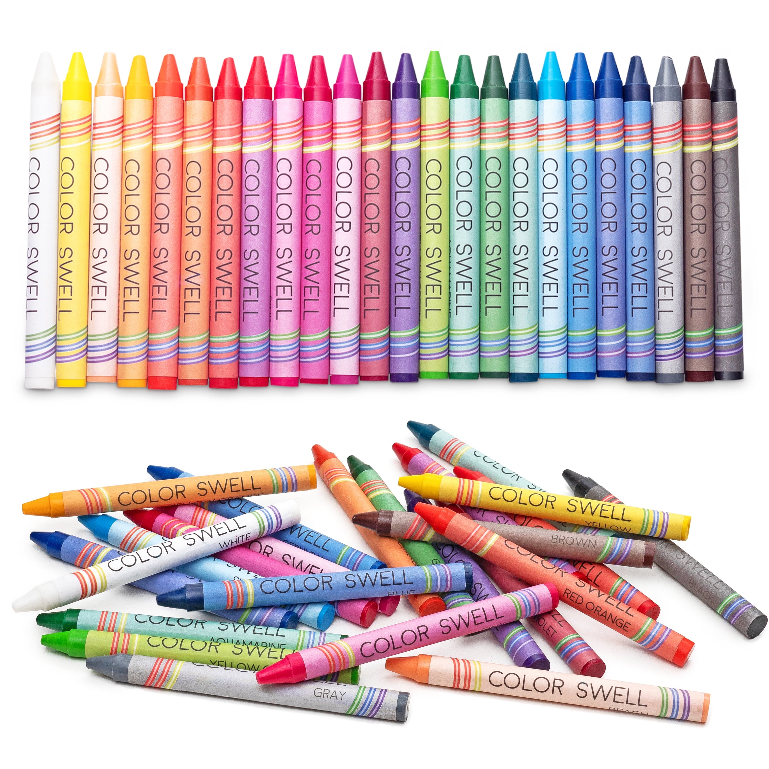Color Swell Bulk Crayons 20 Packs of 24 Crayons per Pack