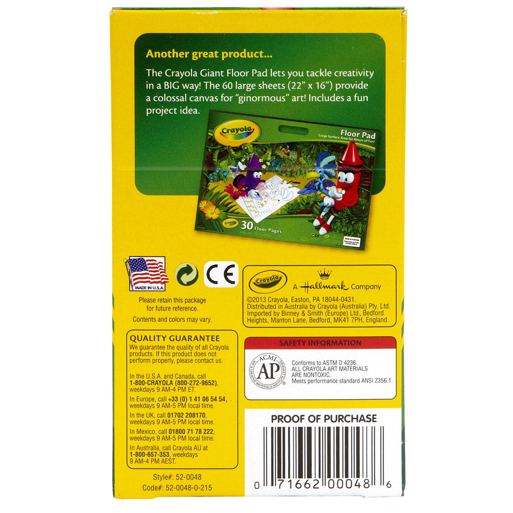 Crayola Crayons, Regular Size, 48 Per Box, 6 Boxes