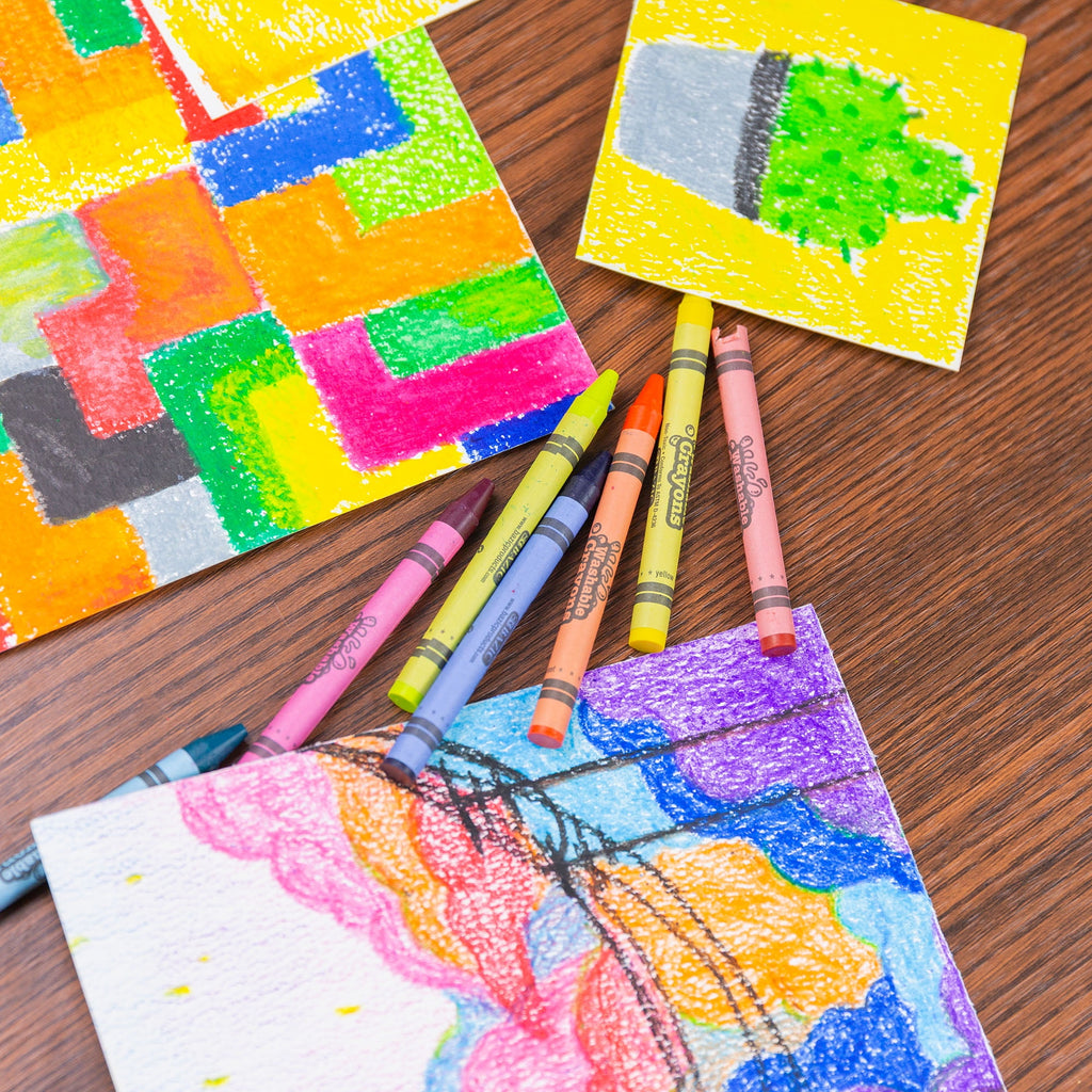 BAZIC 24 Color Washable Premium Crayons [2530]