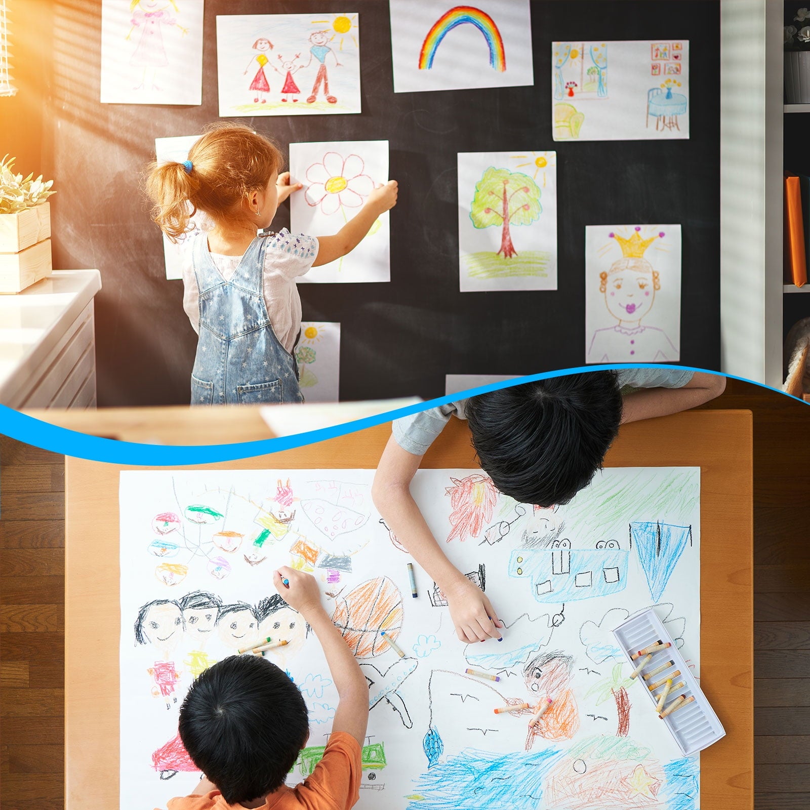 Uxcell Washable Crayons, 36Pcs Easy to Grip Peanut Shape Crayon, 36 Colors