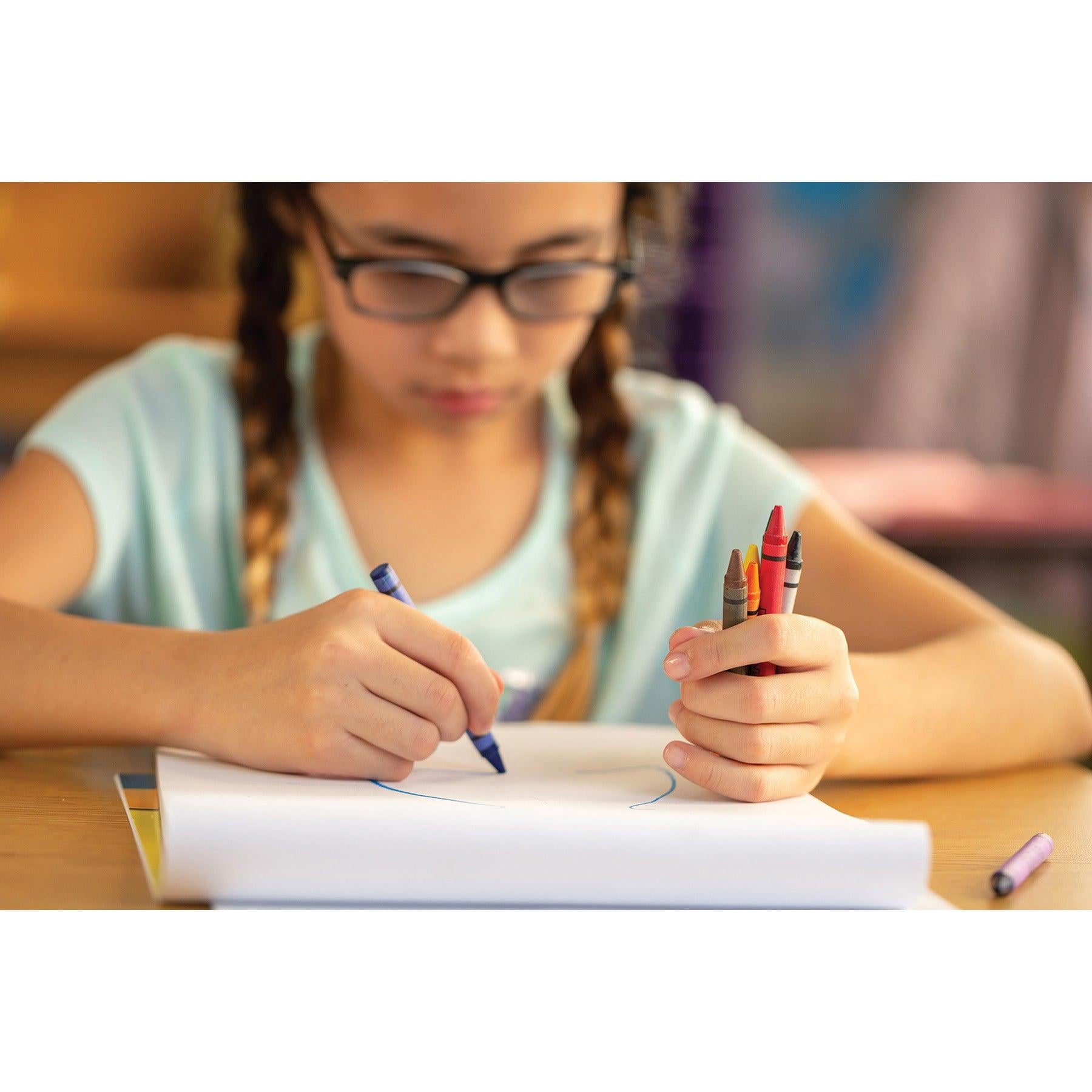 Prang Crayons, Master Pack, 8 Colors (50 Each), 400 Count