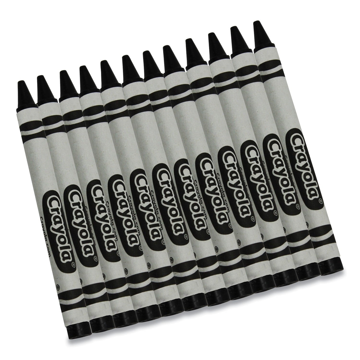 Bulk Crayons, Black, 12/box | Bundle of 2 Boxes
