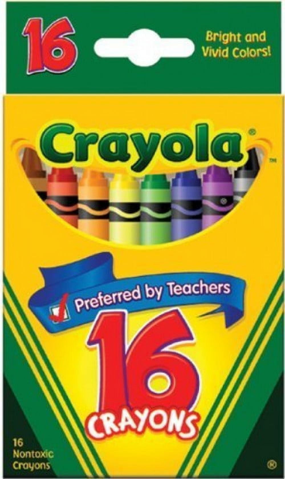 Crayola Crayons 16 Per Box (Pack of 12) 192 Crayons in Total