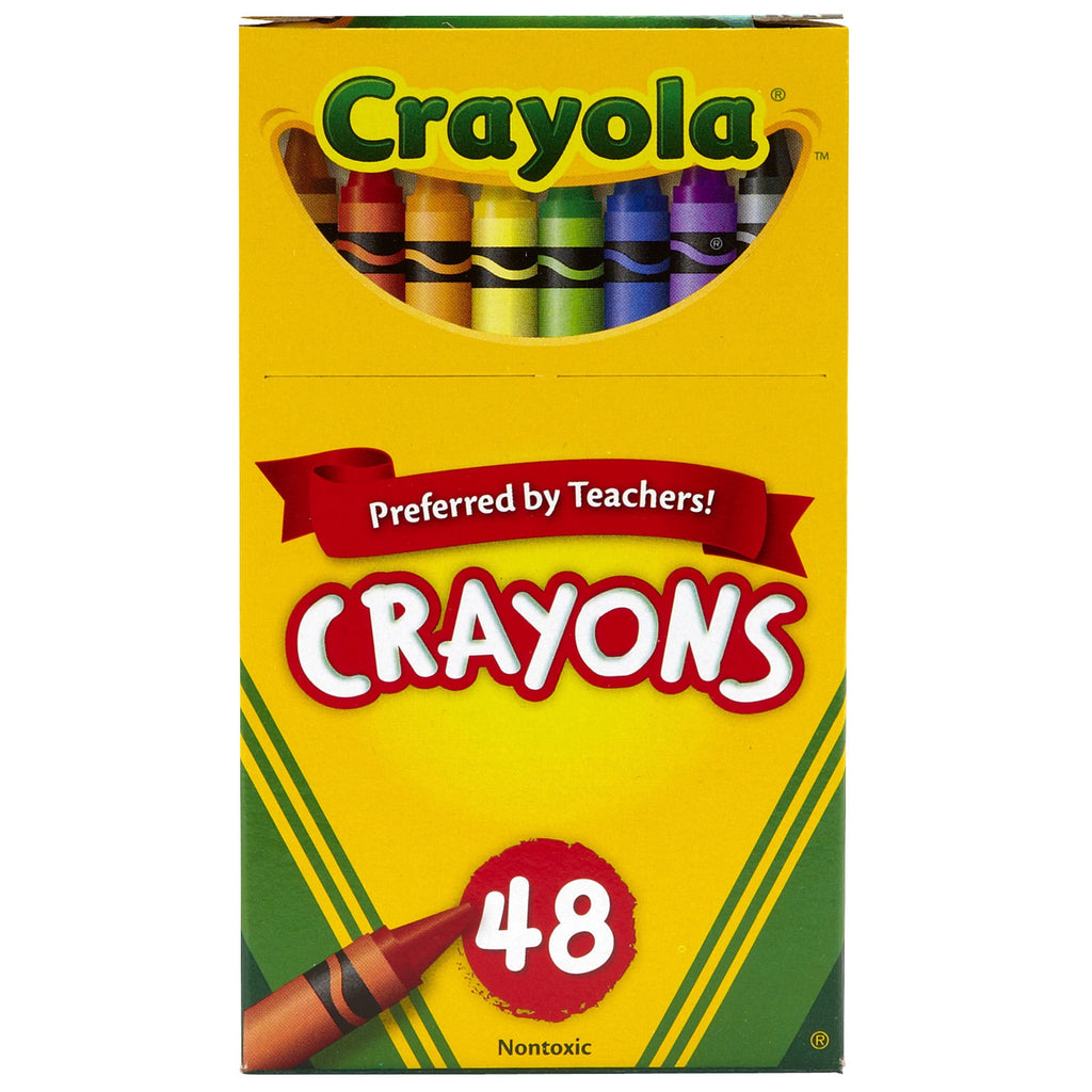 Crayola Crayons, Regular Size, 48 Per Box, 6 Boxes