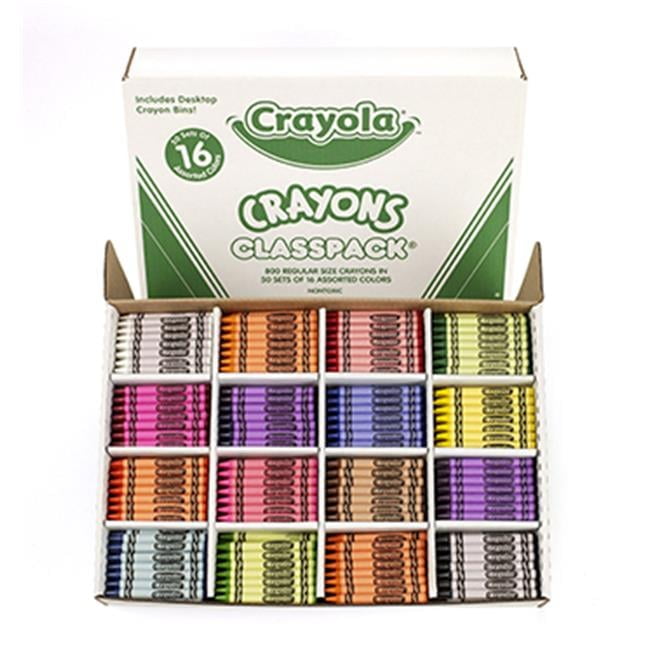 Crayola Llc Formerly Binney & Smith  Crayola Classpacks Regular 16 Color