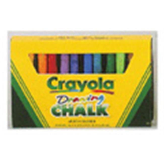 Crayola Llc Formerly Binney & Smith  Crayola Colored Drawing-Chalk Asst. 12Bx