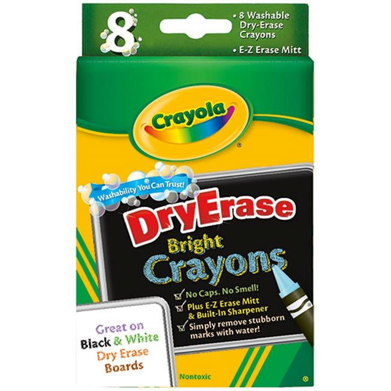 Crayola Llc Formerly Binney & Smith  Crayola Dry Erase Crayons 8 Count