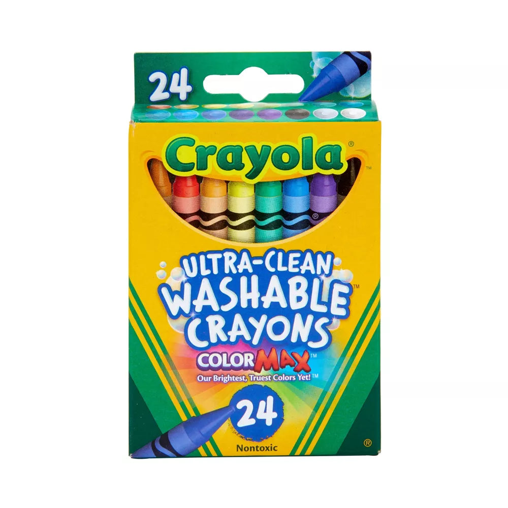 Crayola Ultra Clean Washable Crayons, 1 Pack of 3 Piece