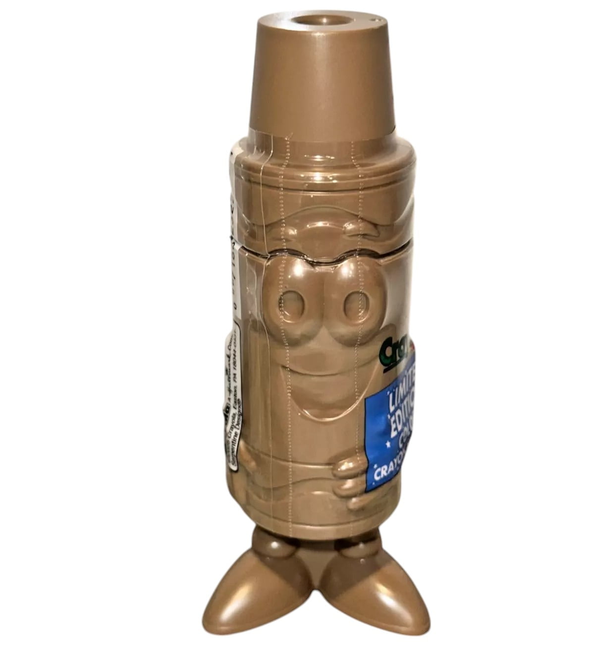 Limited Edition Retired Crayola Crayons 4.5" Raw Umber Sharperner