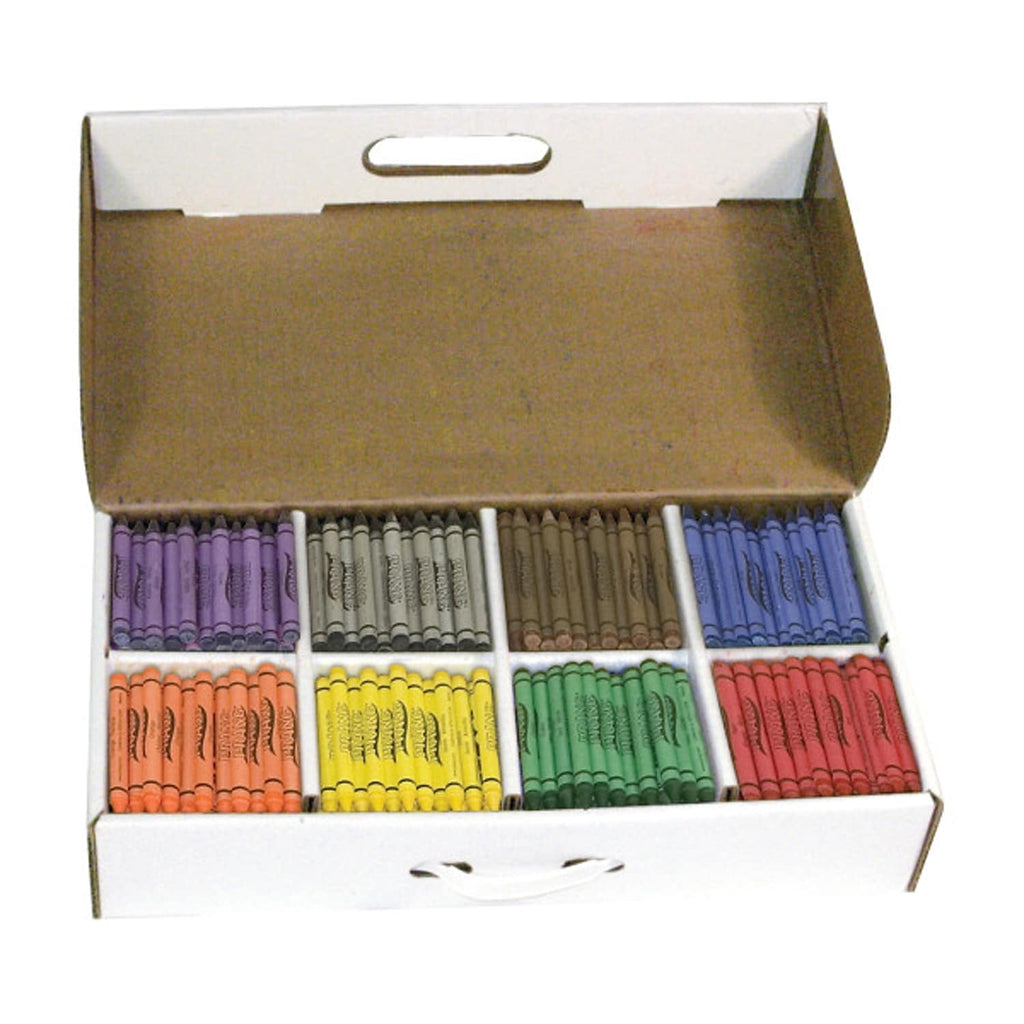 Prang Crayons, Master Pack, 8 Colors (50 Each), 400 Count