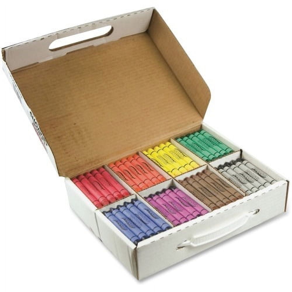 Prang, DIX32341, Crayons Master Pack, 200 / Box, Assorted
