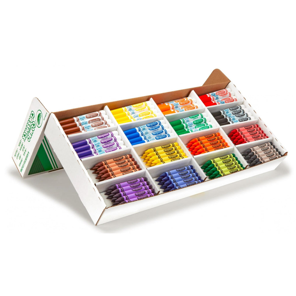 Crayola Large Crayon; Washable Marker Classpack, 1 / Box