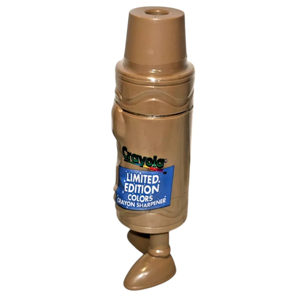 Limited Edition Retired Crayola Crayons 4.5" Raw Umber Sharperner