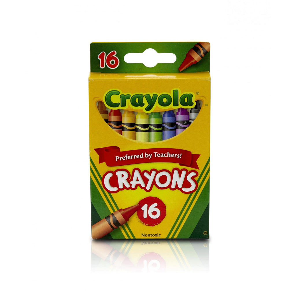 Crayola Crayons 16 Per Box (Pack of 12) 192 Crayons in Total