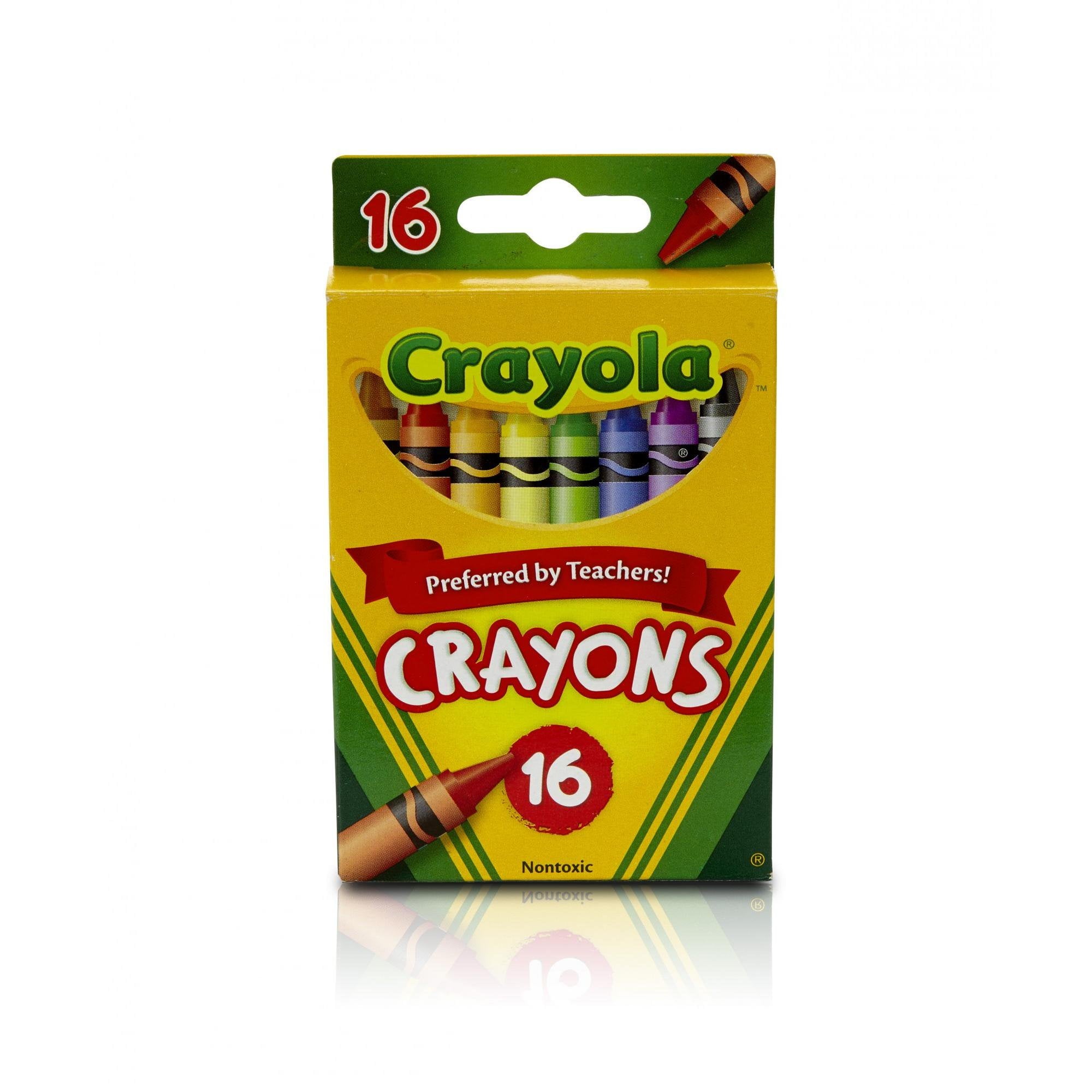 Crayola Crayons 16 Per Box (Pack of 12) 192 Crayons in Total