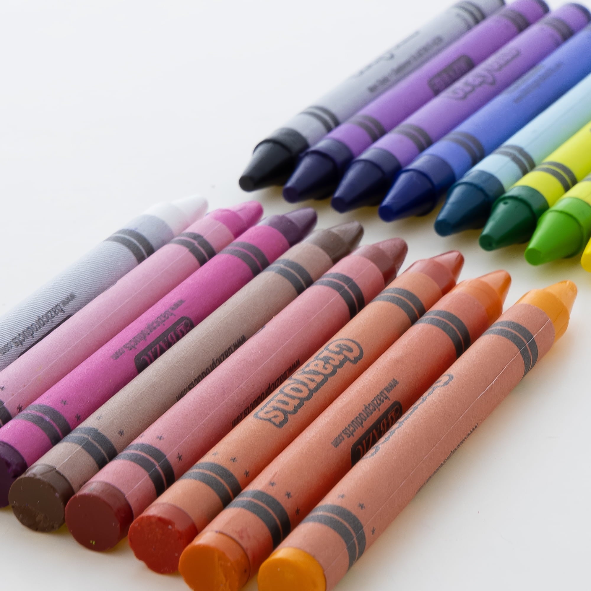 BAZIC Crayons 16-Count, Non Toxic Drawing Crayon (16/Pack), 1-Pack