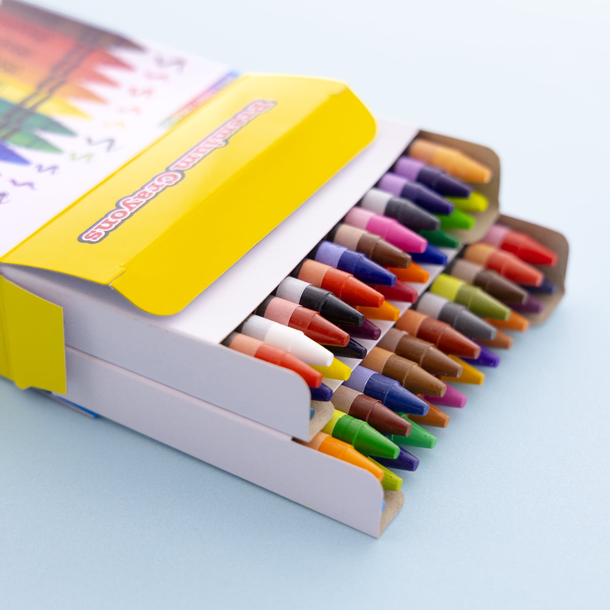 BAZIC Crayons 48-Count, Non Toxic Drawing Crayon (48/Pack), 1-Pack