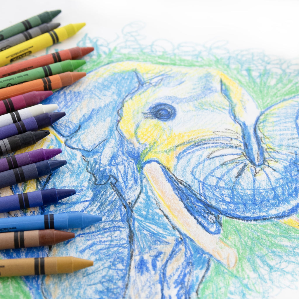 BAZIC Crayons 16-Count, Non Toxic Drawing Crayon (16/Pack), 1-Pack