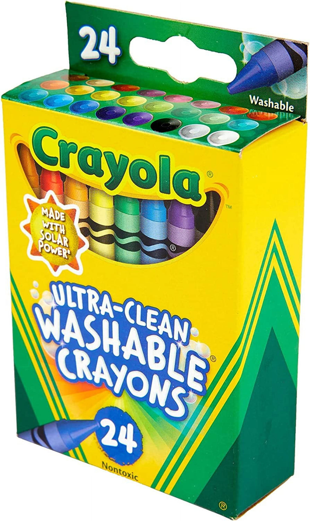 Crayola 24 Count Ultra- Clean Washable Crayons