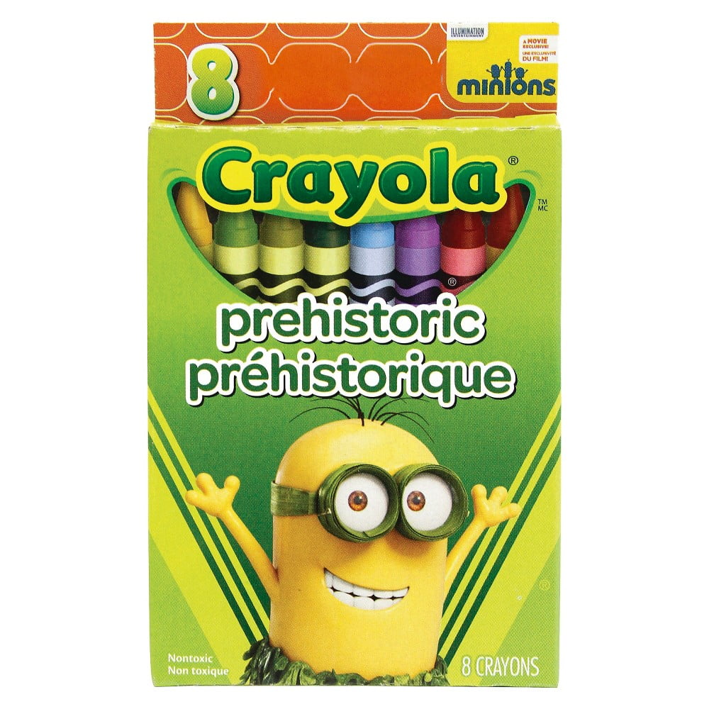 Crayons 8 ct Minions Crayola