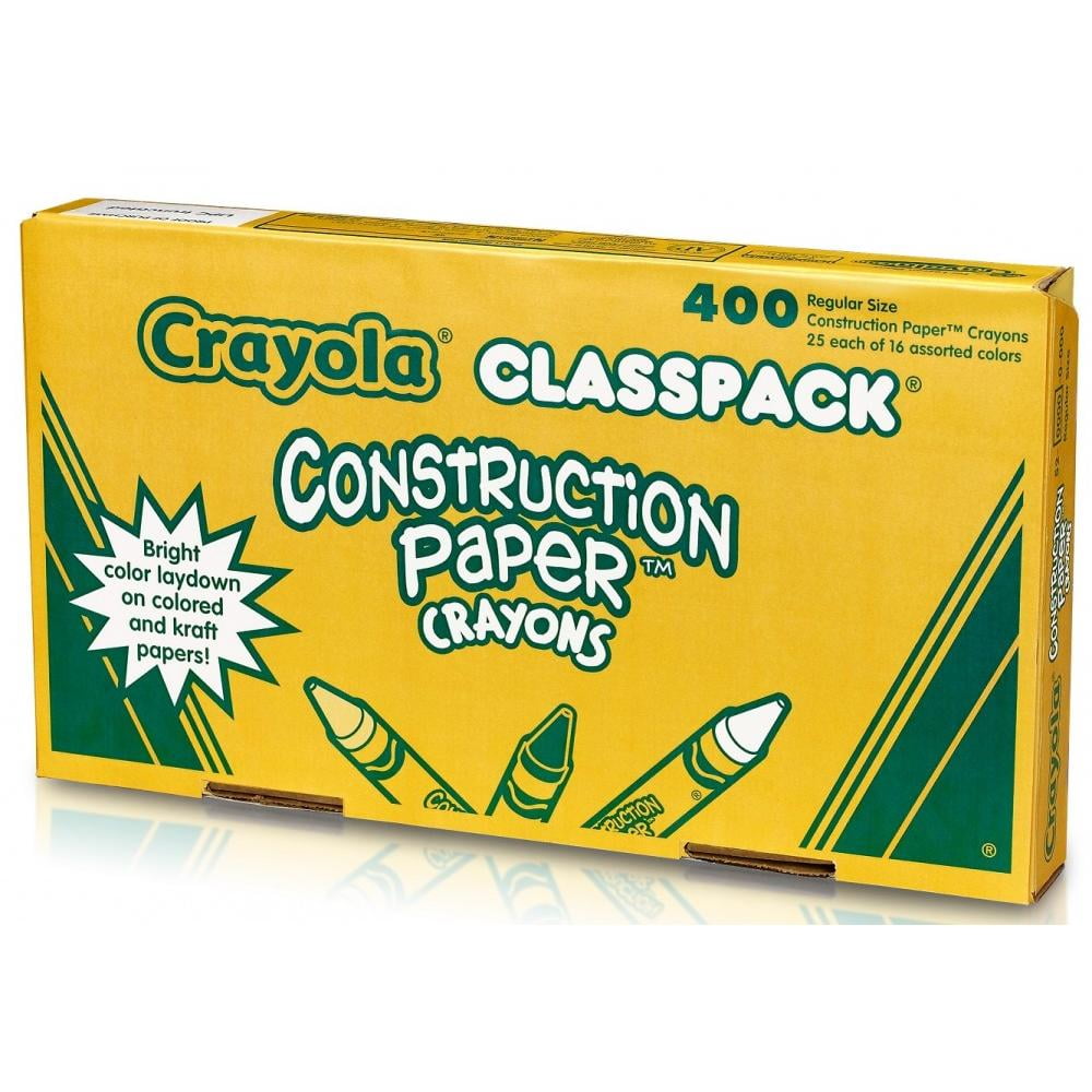 Crayola Construction Paper Crayons Classpack